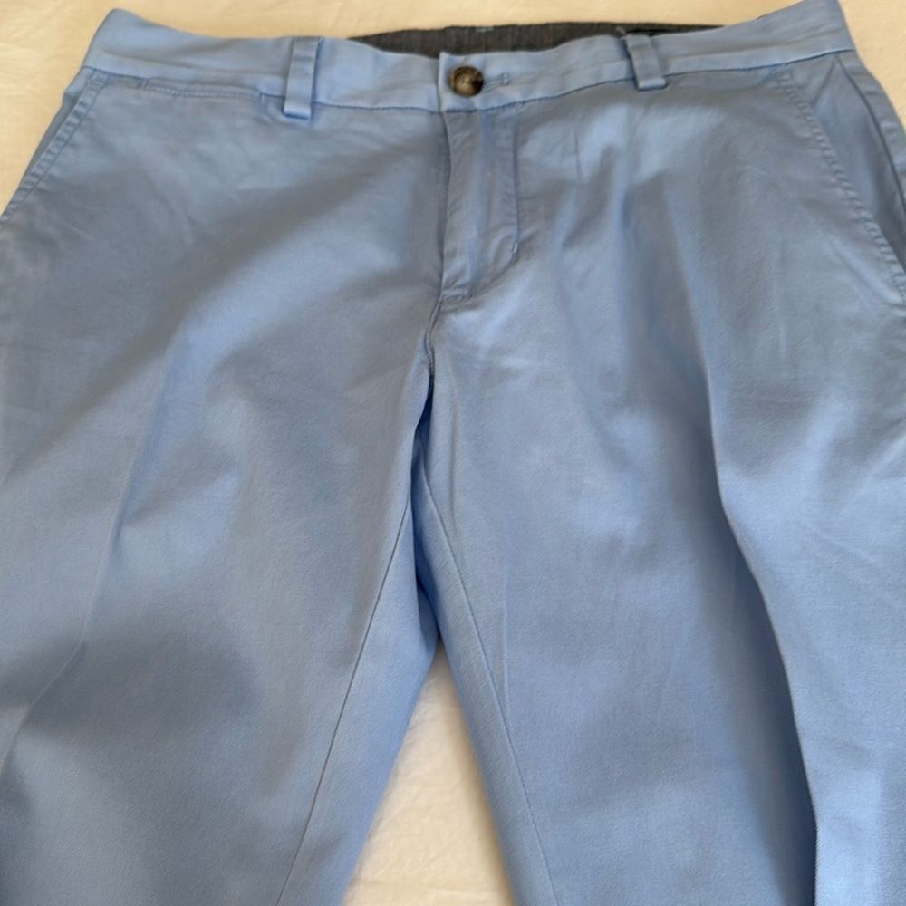 Vineyard Vines Mens Breaker Pants. Light Blue. Size 30 X 30. - Picture 6 of 10